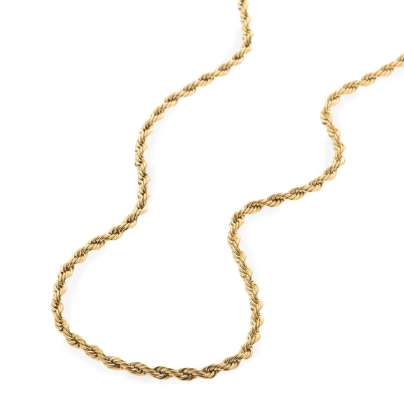 3MM GOLD ROPE CHAIN - Picture 2 of 4